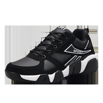 Couple travel running shoes