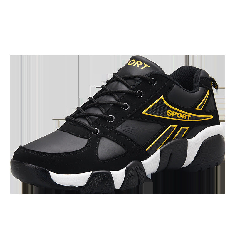 Couple travel running shoes