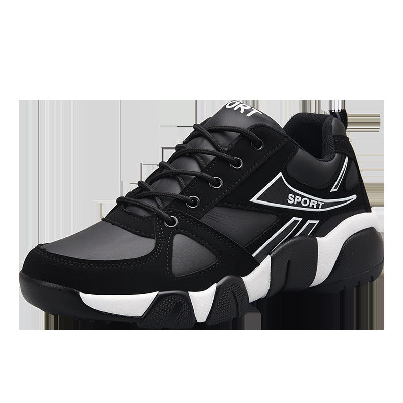 Couple travel running shoes