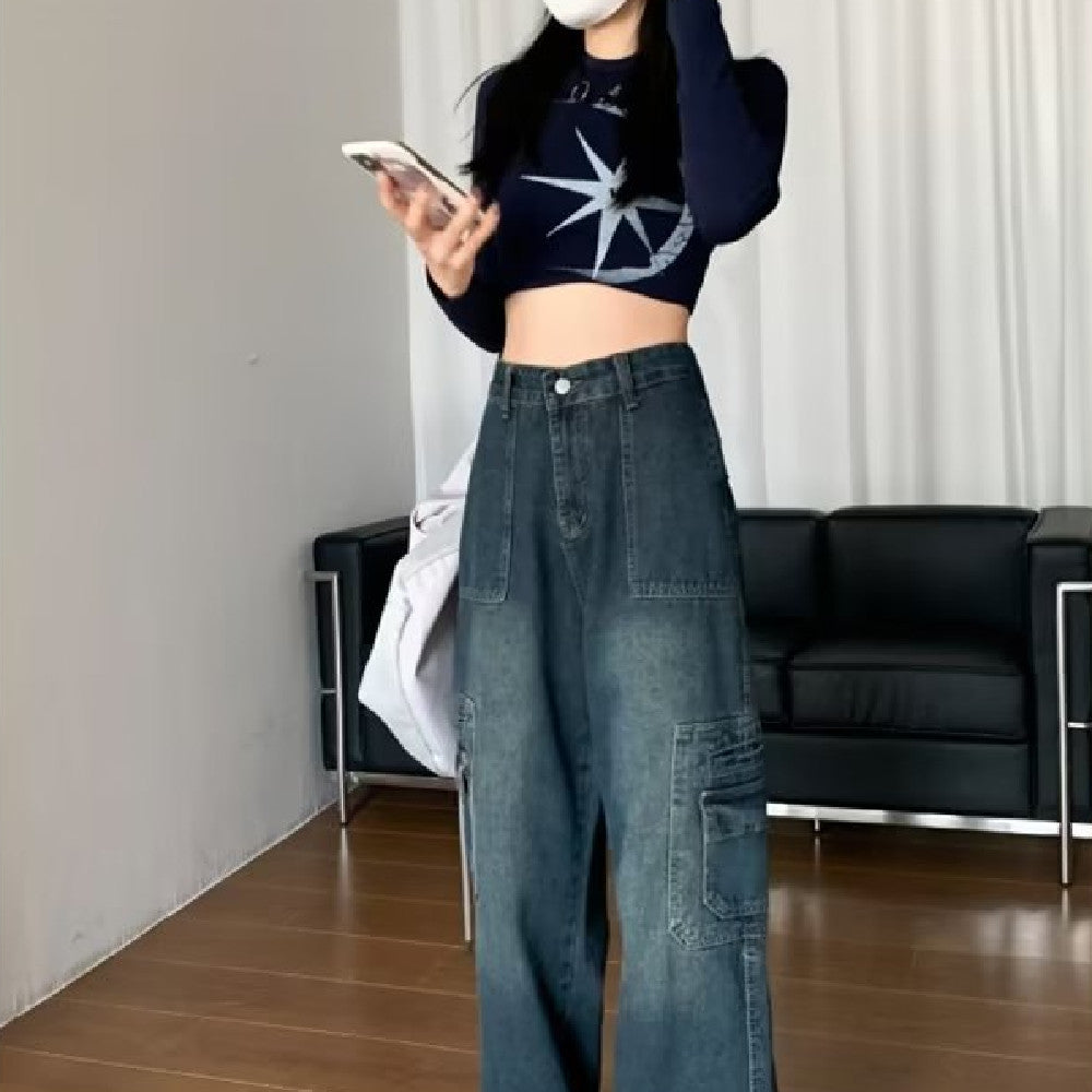 Jeans For Women Fashionable Retro Small