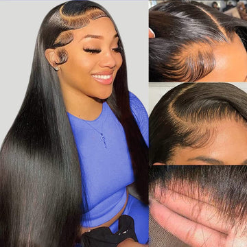 Women's universal Human Hair HD Lace Wigs